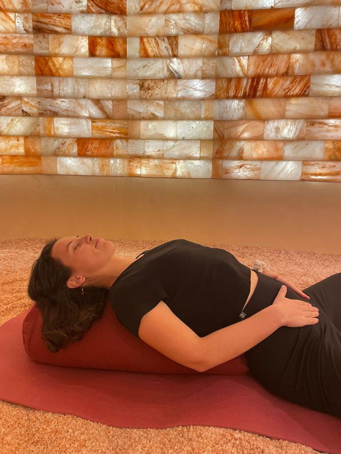 Yin Yoga dans la grotte de sel